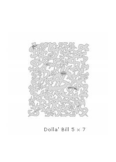 Iwata Artool Template (Dolla Bills)