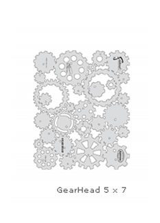 Iwata Artool Template (Gear Head)