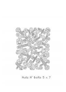 Iwata Artool Nutz N Boltz Template 