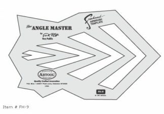 Iwata Freehand Airbrush Template (The Angle Master)