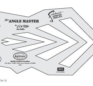 Iwata Freehand Airbrush Template (The Angle Master)