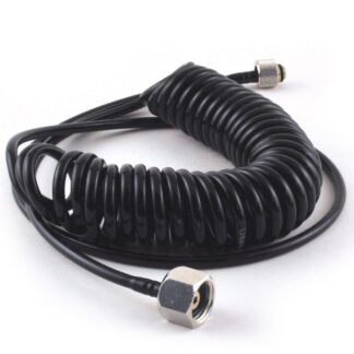 Iwata 10 Foot Coiled Vinyl Hose (2 fitting sizes available)