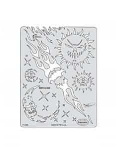 artool freehand airbrush template