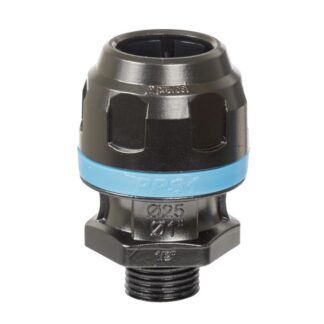 Prevost Aluminium Male Threaded Straight Coupling