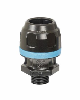 Prevost Aluminium Male Threaded Straight Coupling