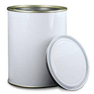 Metal Tin Complete With Lid (1 Litre)-0
