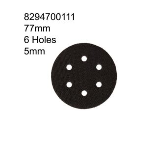 mirka interface pads 77mm 6 holes 5mm