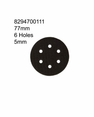 mirka interface pads 77mm 6 holes 5mm