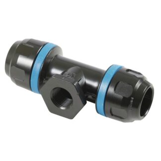 Prevost Aluminium Parallel Female Threaded Tee Fitting for Pipe (PPS1TT1617 / PPS1TT8076)