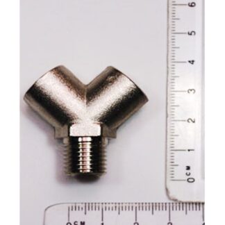 PCL 1/4" BSP Male to 2x Female Y-Piece (MA1267)