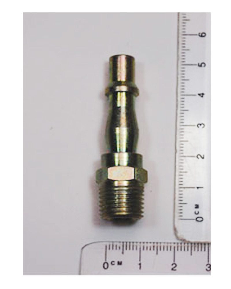 DeVilbiss 1/4" NPT Male Hose Connector | PHC4599 Air Tool Fitting | Professional Grade Connector