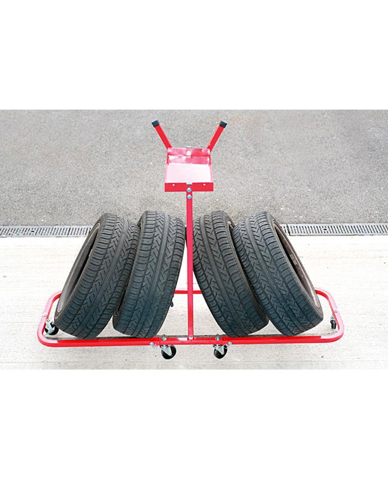 PowerTEC Wheel Storage Trolley (92323)