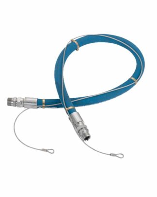 Prevost Male Connection Hose with Safety Cable-0