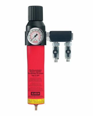 SATA 0/424 Filter/Pressure Regulator with Two Air Outlets