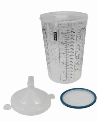 SATA RPS 0.9 Disposable Cup & Lids (125 or 200 micron, Pack of 40)