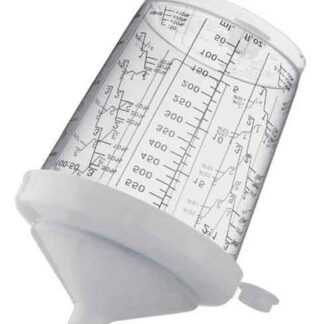 SATA RPS Standard 0.3 Disposable Cup & Lids (125 or 200 micron, Pack of 40 or 100)