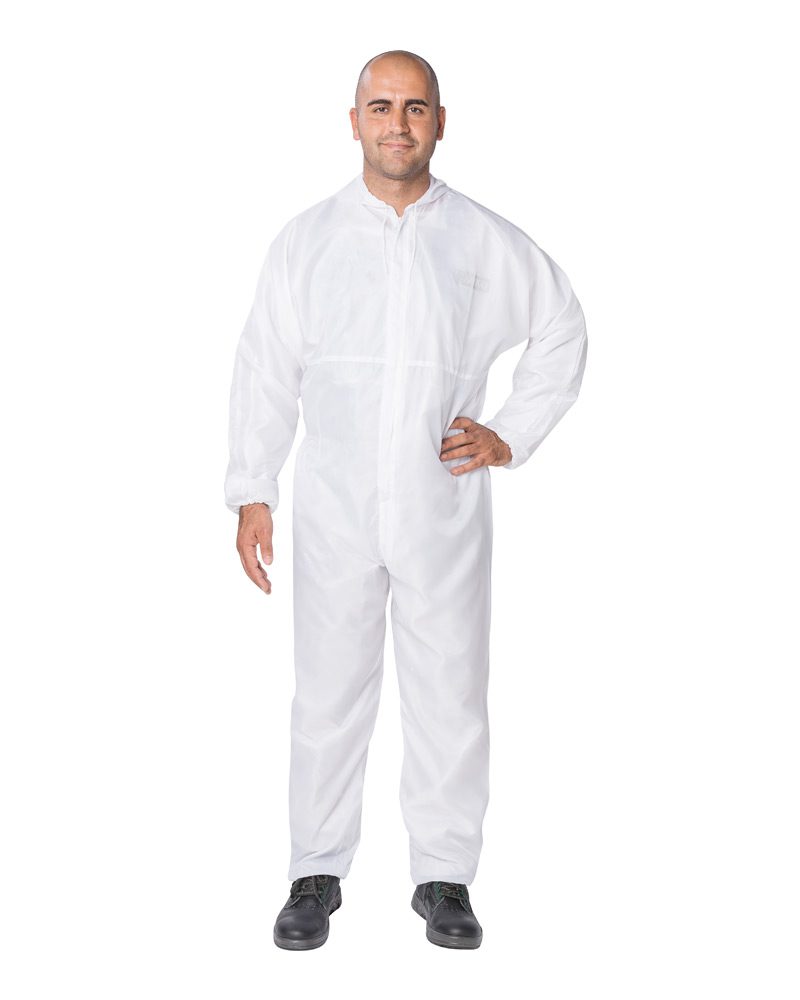 thumbnail image 2 of 3M 4540+ Protective Spray Painting Suit Coverall – Type 5/6 – Size XL 2 of 5