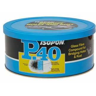 U-POL Isopon P40 Glass Fibre Repair Paste (600ml)