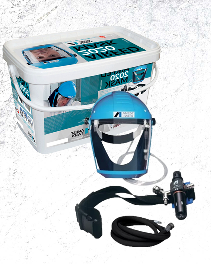 Anest Iwata Full Face Air Fed Mask Kit. Great value. (NEW 2020 KIT) (VIUAF2020KIT)