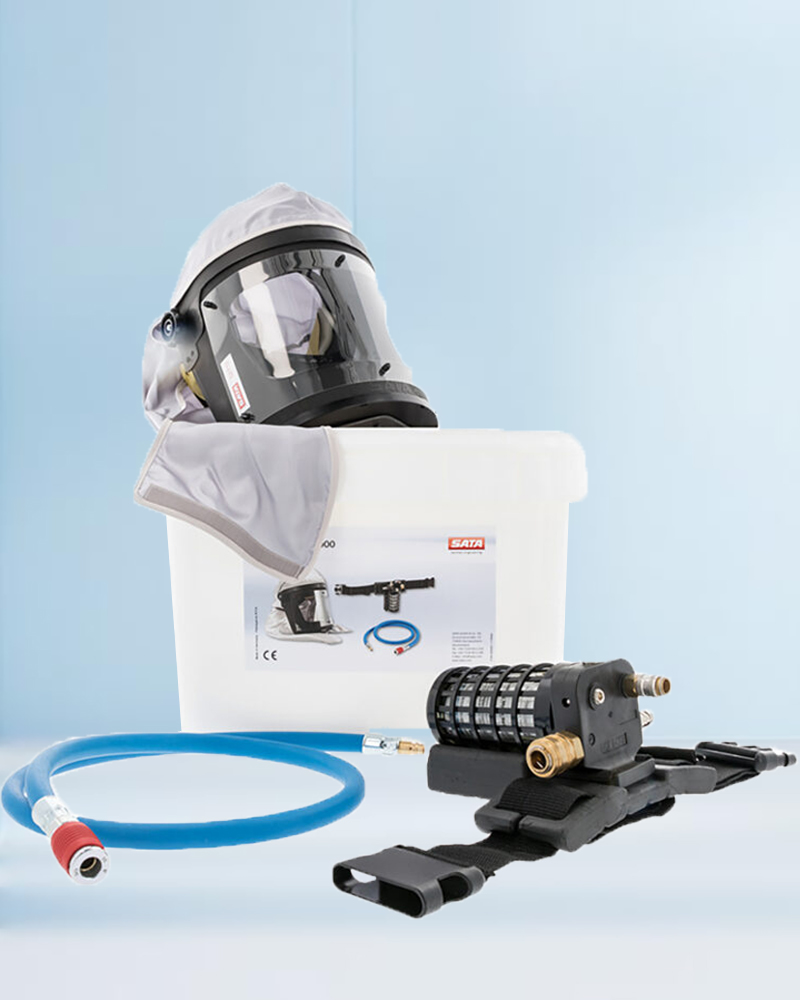 SATA Vision 2000 Respirator Complete Kit (with Belt Unit and 1.2m Hose) (1108936)