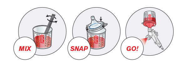 colad snap lid system for spray guns sprayguns direct