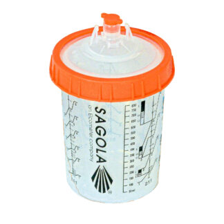 Sagola DPC800 Paint Cup Kit: 800ml (Different Grades Available) (PTDPC-800-125 / PTDPC-800-190)