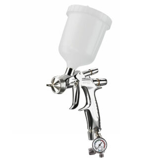 Iwata SuperNova WS400 Series 2 Non-Digital Clearcoat Gravity Spray Gun with HVC Gauge