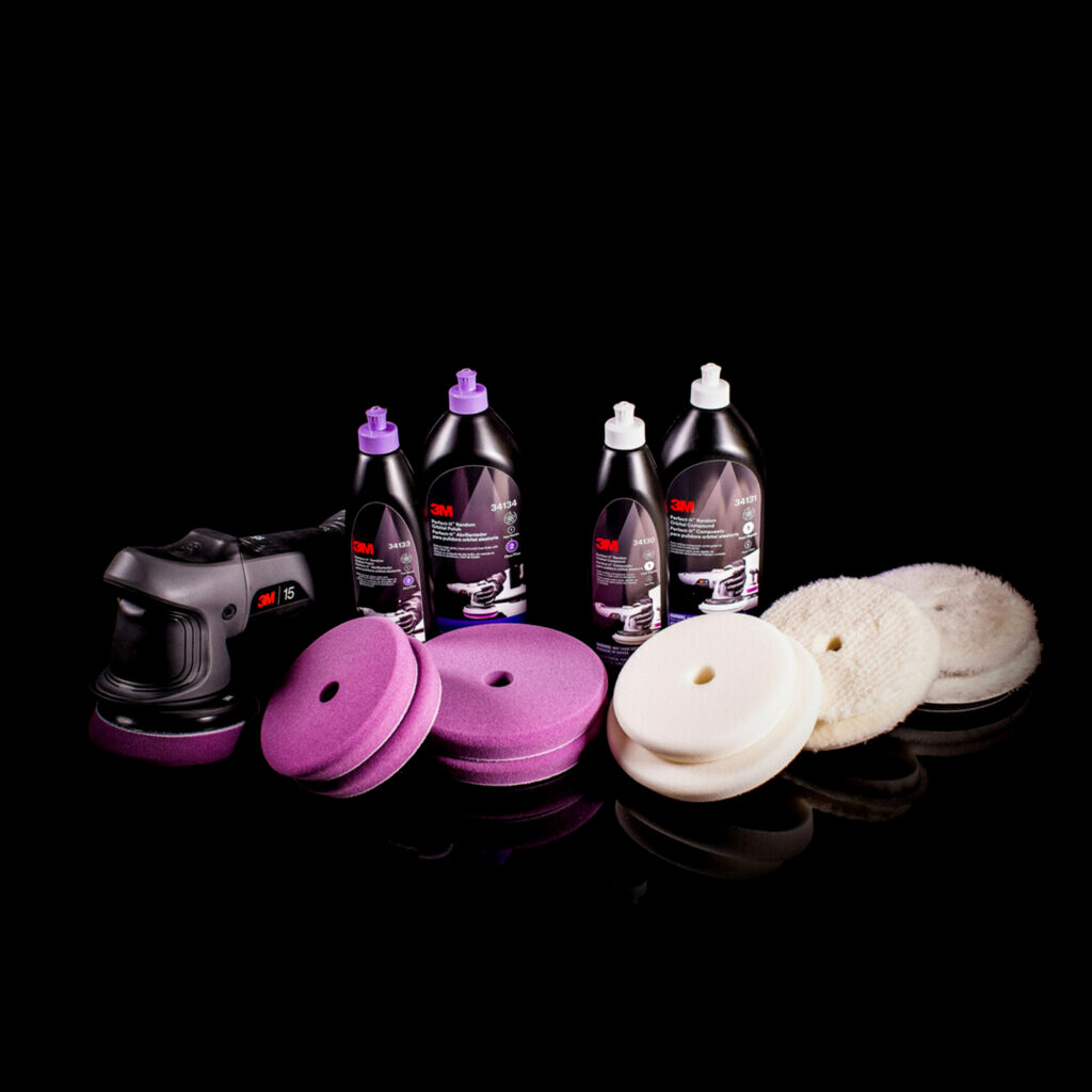 3M PerfectIt Random Orbital Polisher, 15mm, 230V/50Hz, 34104E