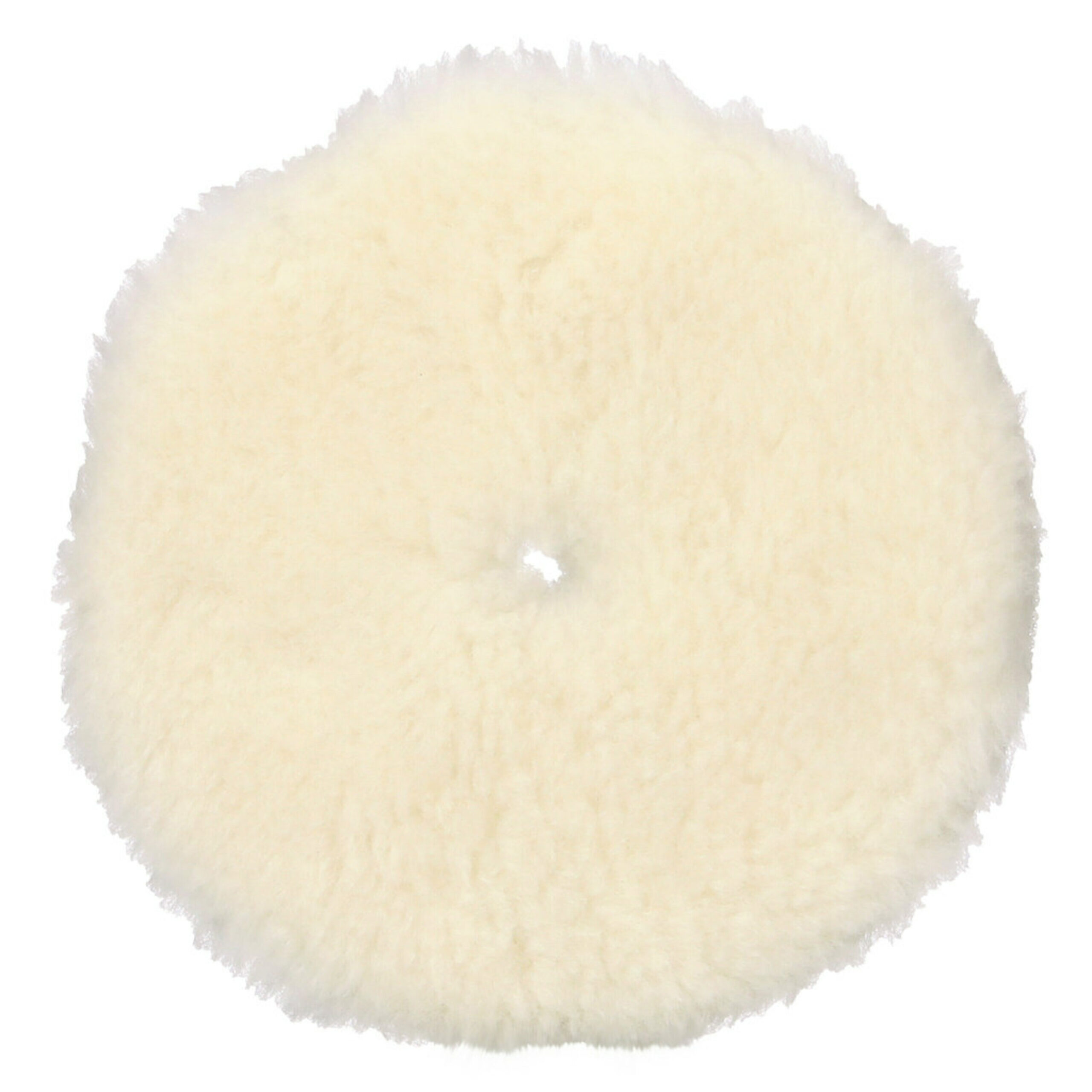 3M Perfect-It Random Orbital Wool Compounding Pad, Medium, White, 130 mm (5 in) (34121)