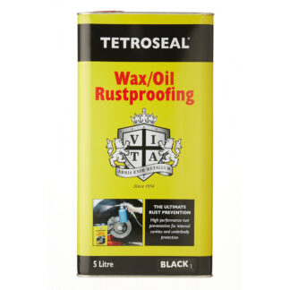 Tetroseal Wax Oil Rustproof Black 5L (TWO008)