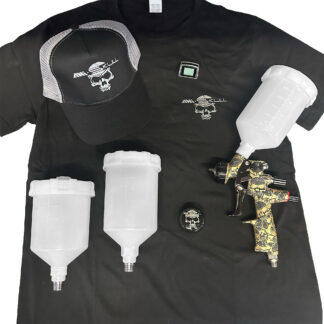 A.N.I. (ANI) Skull Gravity Spray Gun (Digital / Non-Digital) *1.2 & 1.3 Available* with FREE Cap & T-shirt + 1x500ml Cup & 1x600ml Cup (AH1535035 / AH1535036)