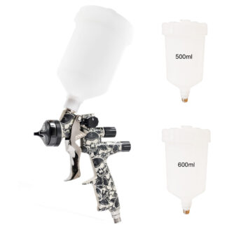 A.N.I. (ANI) Skull Gravity Spray Gun *1.2 & 1.3 Available* with FREE Cap / T-shirt and 1x500ml Cup & 1x600ml Cup (AH1535035 / AH1535036)