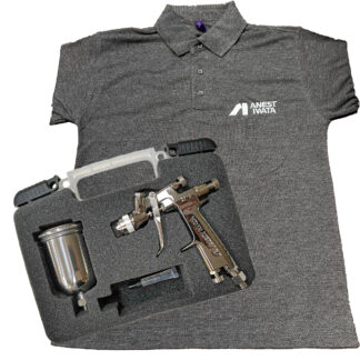 Iwata Eclipse G3 Miniature Spray Gun (IW-ECL-G3) with Free Iwata Polo Shirt