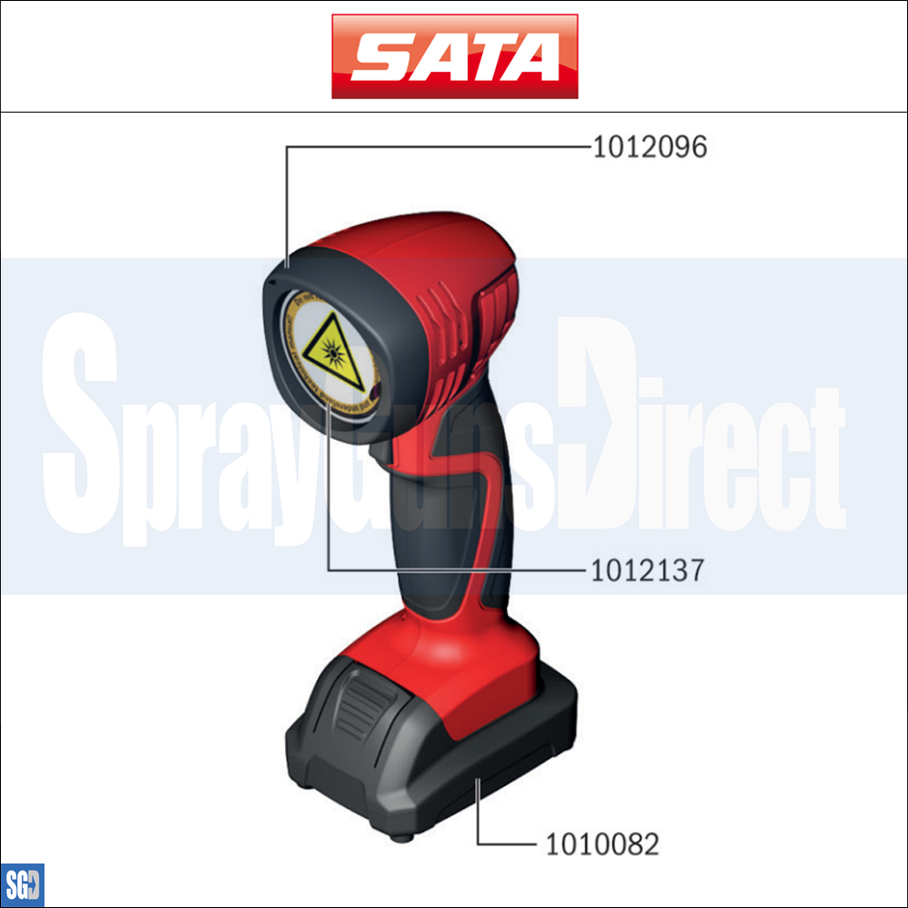 SATA TrueSun LED Colour Check Light (1012111) Parts Breakdown