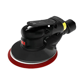 3M Xtract Pneumatic Random Orbital Sander, 150 mm, 209w Electric, Central Vacuum, 2.5 mm Orbit (88953)