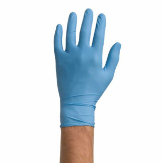 Colad Disposable Blue Nitrile Gloves (Box of 100) (530904 / 530900 / 530902)