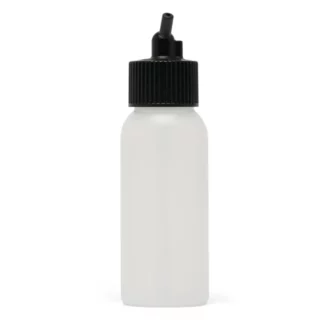 Iwata Big Mouth Cylinder Bottle with 24mm Cap, 2oz (60ml)