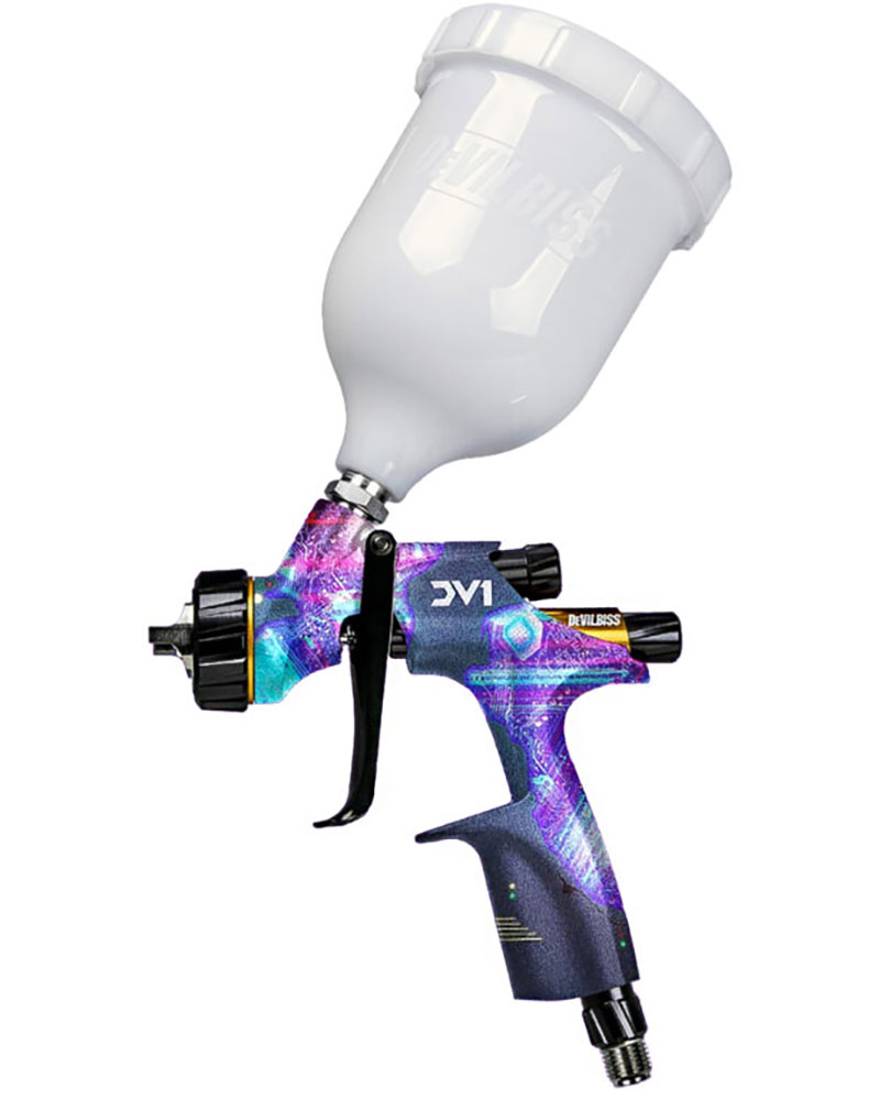 devilbiss dv1 limited edition new school spray gun sprayguns direct