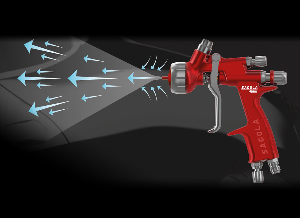 Sagola elcometer 4600 Spray Gun sprayguns direct