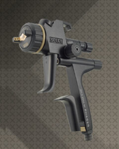 SATAjet 5500 digital spray gun Phaser designed by Porsche