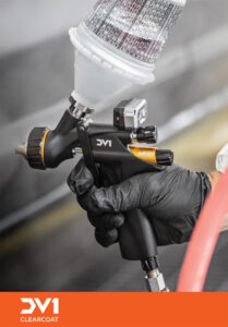 DeVilbiss DV1 Digital/non-digital HVLP Clearcoat Spray Gun