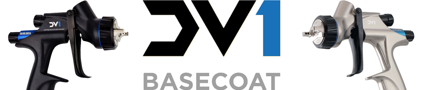 DeVilbiss DV1 Basecoat Digital/no-digital Spray Gun
