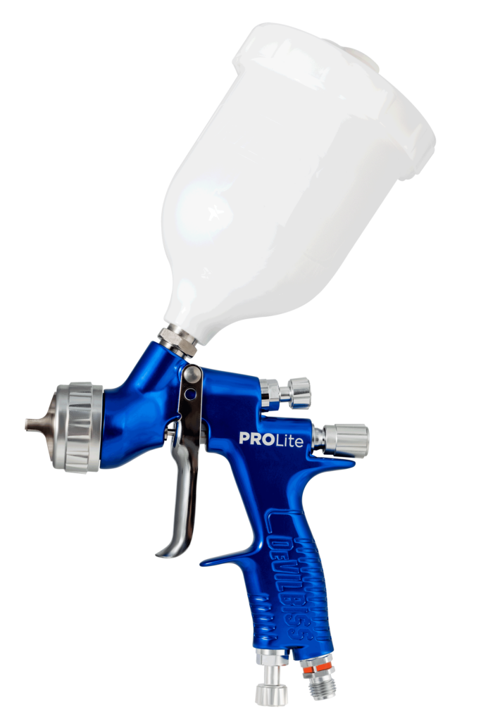 DeVilbiss PROLite Gravity Spray Gun *Cutting Edge Performance* UK’s no.1 most popular in bodyshops (Previously DeVilbiss GTI PRO LITE)