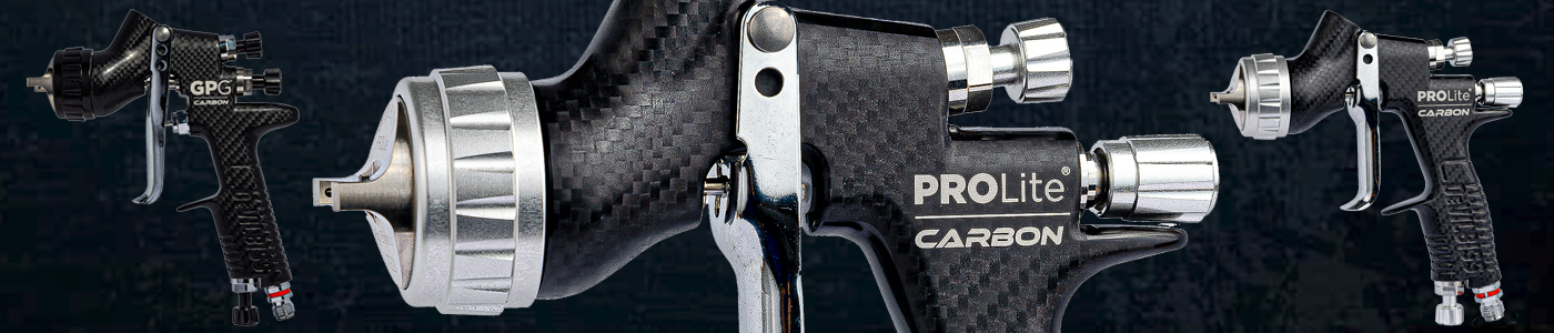 DeVilbiss PROLite & GPG Carbon Edition Spray Gun - Spray Guns Direct