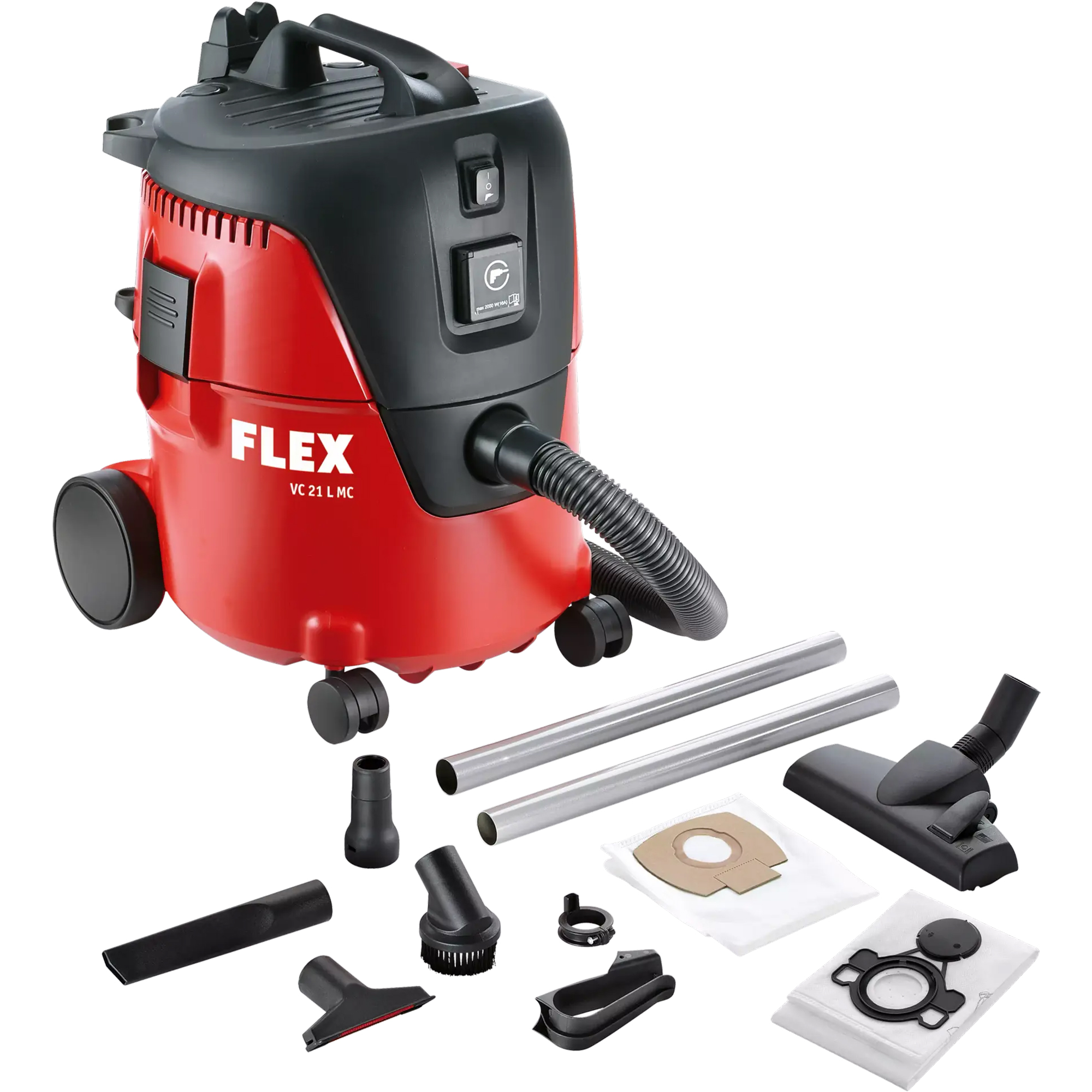 Vhbw 10x Vouwfilter Compatibel Met Flex VC 21/25/26 L MC - Vervangingsfilter Nat- En Droogzuiger