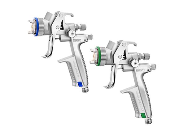 SATA 4400 minijet B HVLP / RP Mini / Midi Gravity Spray Gun Great Fit Fine Gun even for Big Hands (202390 / 198226)