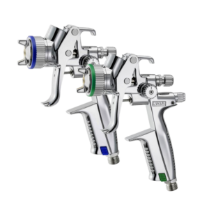 SATA 4400 minijet B HVLP / RP Mini / Midi Gravity Spray Gun Great Fit Fine Gun even for Big Hands (202390 / 198226)
