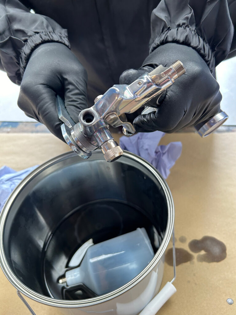 how to clean a spray gun - spray guns direct