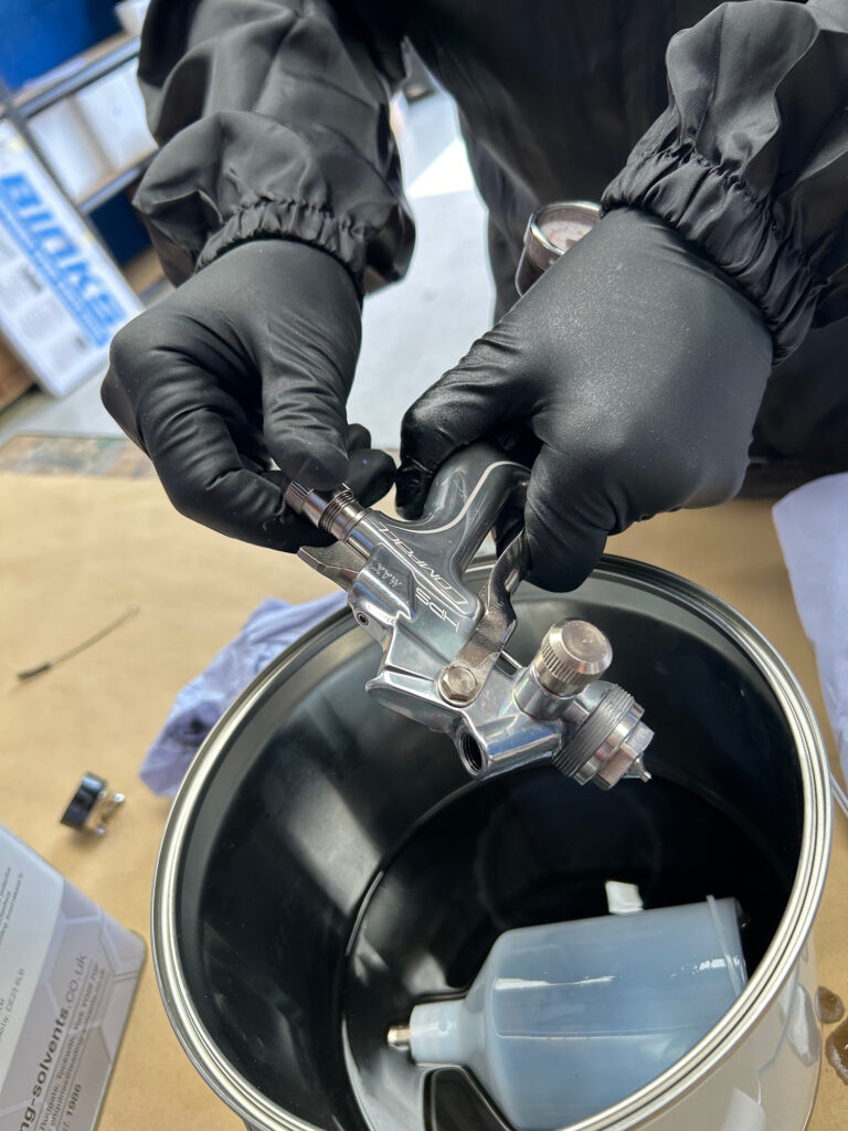 how to clean a spray gun - spray guns direct