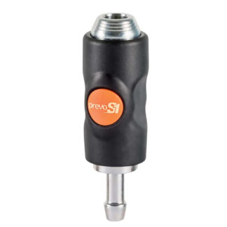 Prevost Quick Connect Hose Tail Coupler, 8mm Hose (BSI 061808CP)